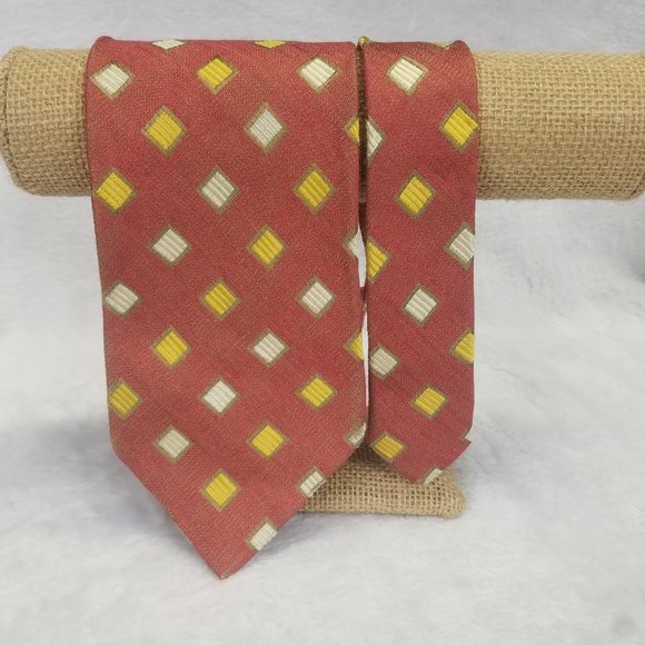 Ermenegildo Zegna Men's Tie Vintage Geometric - Picture 1 of 6